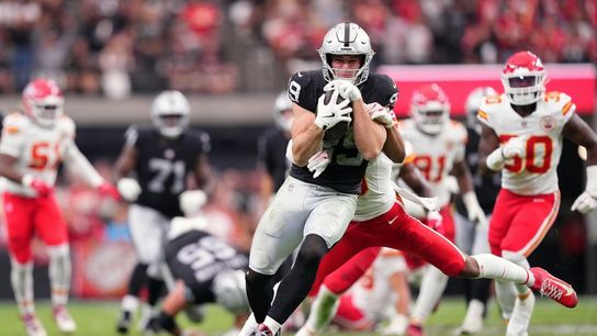 Raiders, tight ends pose challenge for injured Patriots at home (NFL). Photo by Joe Camporeale