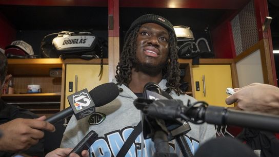 Texans acquiring Cardinals WR Marvin Harrison Jr., DeMeco Ryans says (NFL). Photo by Mark Henle