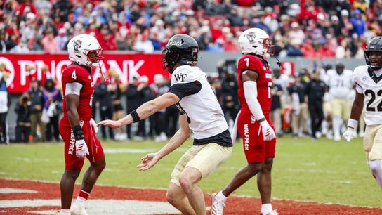 Gio Lopez accounts for 4 scores as Wake Forest rallies past NC State (College Football)
