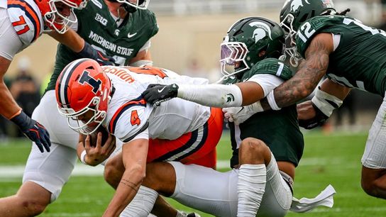 Illinois holds off Michigan State, prevails in OT (College Football)