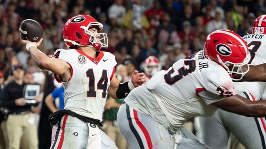 New No. 1 Georgia seeks record 10th straight win over rival Auburn (College Football)
