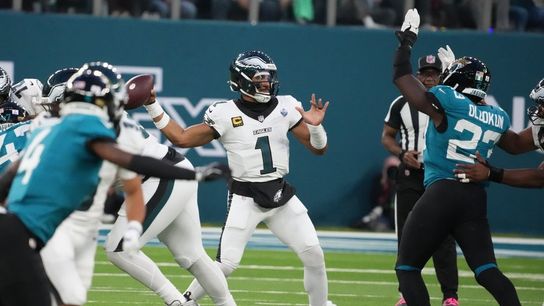 Eagles place QB Jalen Hurts (blood clot) on IR (NFL). Photo by Kirby Lee