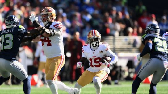 49ers WR Deebo Samuel (hamstring) won't return vs. Seahawks (NFL)