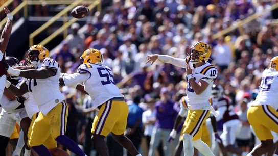 Sam Leavitt stars as No. 22 LSU blanks No. 16 Mississippi State (College Football)