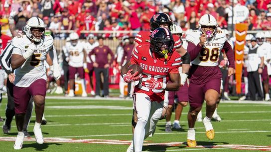 J'Koby Williams has career day, No. 10 Texas Tech beats Arizona State (College Football)