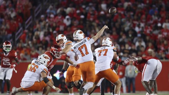Oklahoma State strives to bounce back vs. sliding Colorado    (College Football). Photo by Troy Taormina