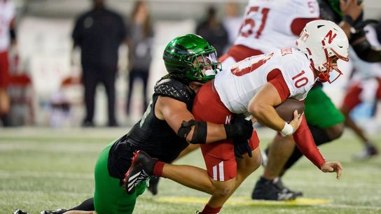 Ex-Nebraska QB Dylan Raiola rallies Oregon with late TD pass (College Football)