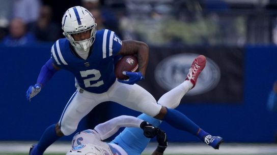 Report: WR Josh Downs requests trade from Colts (NFL). Photo by Grace Hollars