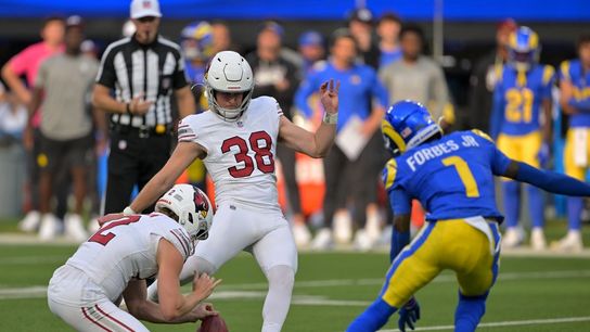 Chad Ryland's sixth FG is a winner as Cardinals edge Rams (NFL)