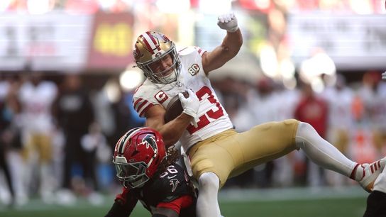 49ers RB Christian McCaffrey (thigh) exits in first half (NFL)