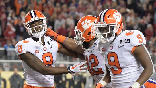 Clemson's Travis Etienne to enter draft; WR Justyn Ross to return (College Football)