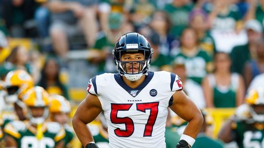 Report: Texans LB Scarlett fractures forearm (NFL)