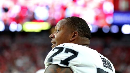 Report: Raiders OL Brown hospitalized over pregame IV (NFL)