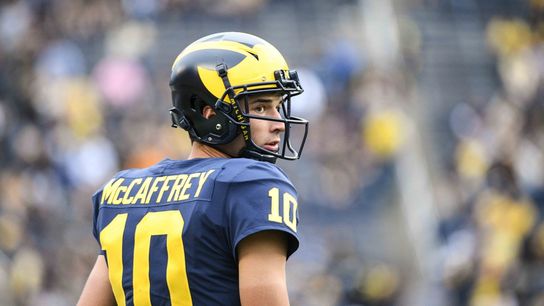 Report: Michigan QB McCaffrey looking to transfer (College Football)