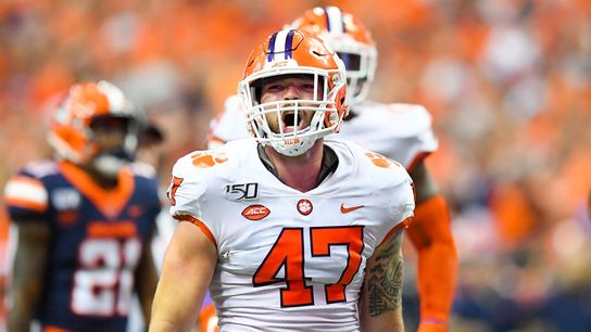 Clemson LB Skalski (groin) sidelined indefinitely (College Football)