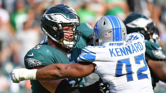Eagles OT Johnson inactive for opener vs. Washington (NFL)