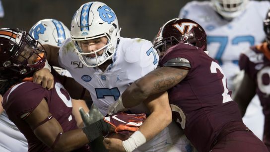 UNC heavily backed as road favorite at Virginia Tech (College Football)
