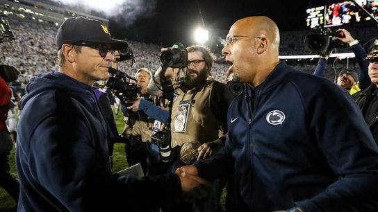 Jim Harbaugh: James Franklin at fault for tunnel incident (College Football)