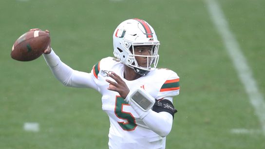 Report: Miami QB N'Kosi Perry enters transfer portal (College Football)