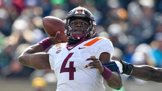 Shorthanded No. 20 Va. Tech blasts NC State, 45-24 (College Football)