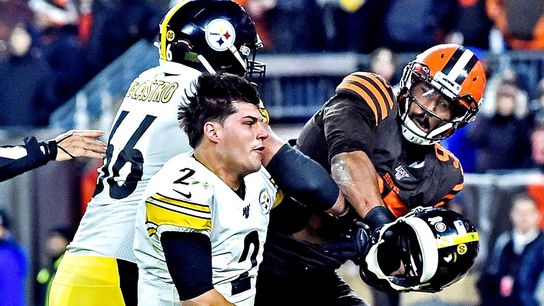 Browns' Garrett says helmet incident is in the past (NFL)