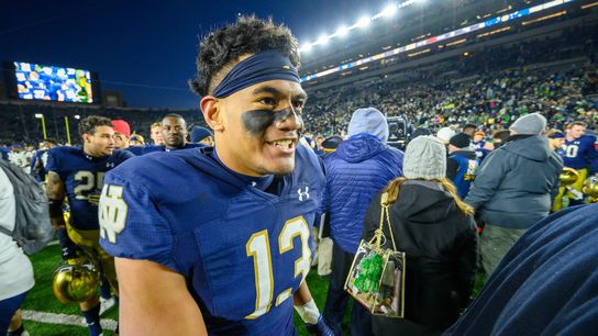 Notre Dame LB Paul Moala (Achilles) out for season (College Football)
