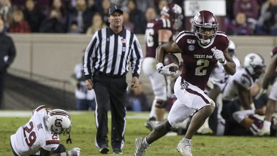 Texas A&M WR Ausbon opts out to focus on draft (College Football)