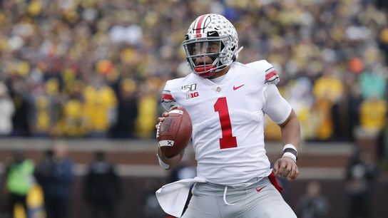 Fields rejoins Lawrence as Heisman co-favorites (College Football)
