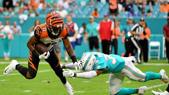 Bengals WR Ross (foot) out vs. Steelers (NFL)