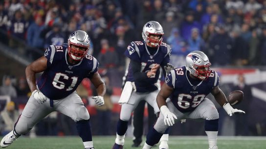 Four of five starting O-linemen miss practice for Patriots (NFL)
