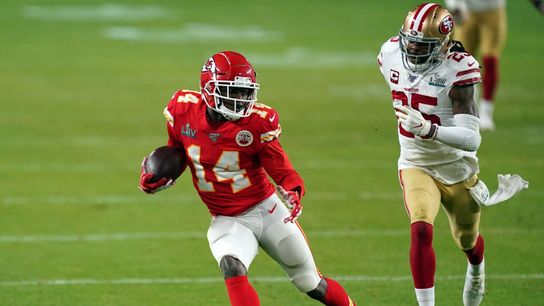Chiefs WR Watkins questionable to face Ravens (NFL)