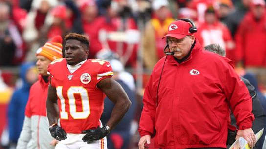 Chiefs' Andy Reid: 'Nothing happening' with Tyreek Hill (NFL)