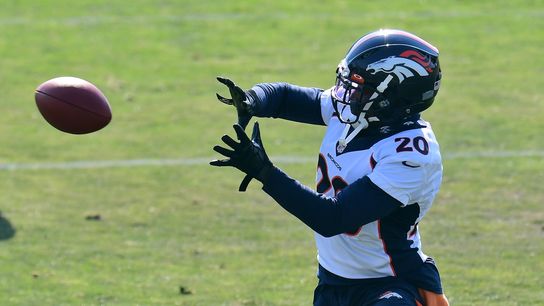 Broncos CB Dawson (knee) carted off field vs. Panthers (NFL)