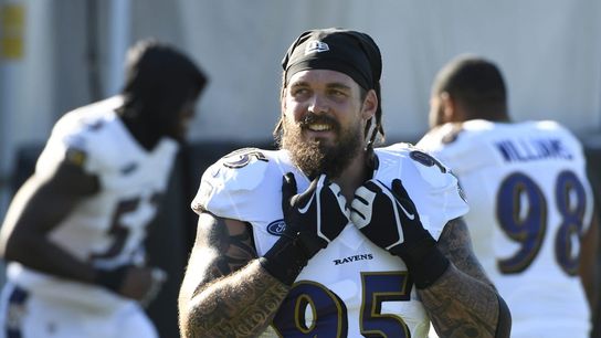 Ravens release DE Derek Wolfe after injury settlement (NFL)