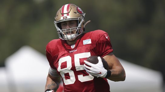 49ers star TE Kittle (knee) to miss game vs. Jets (NFL)