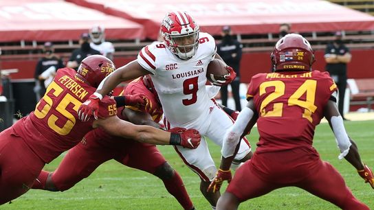 Big plays lift Louisiana-Lafayette to upset of No. 23 Iowa St. (College Football)
