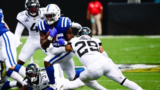Colts RB Mack injures ankle, ruled out vs. Jaguars (NFL)
