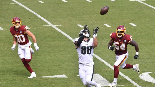 Eagles activate TE Goedert, WR Reagor (NFL)