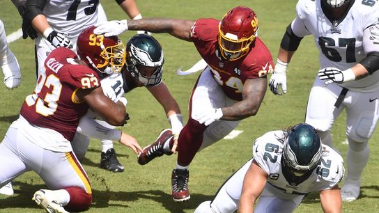 Barber scores twice to help Washington rally past Eagles (NFL)