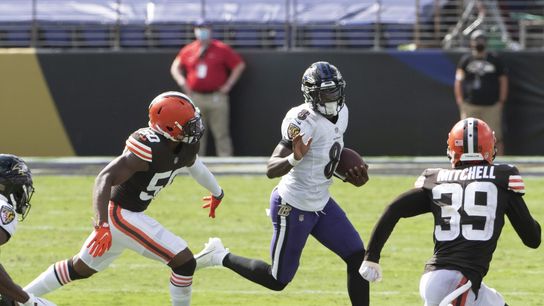 Jackson shows MVP credentials, Ravens down Browns (NFL)