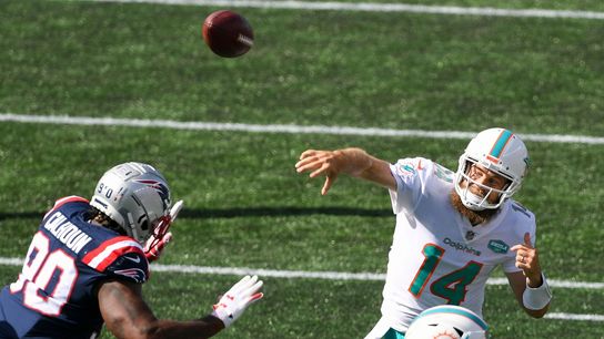 Fitzpatrick to start for Dolphins despite 3-interception opener (NFL)