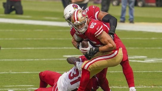 49ers TE Kittle practices, expects to play Sunday (NFL)