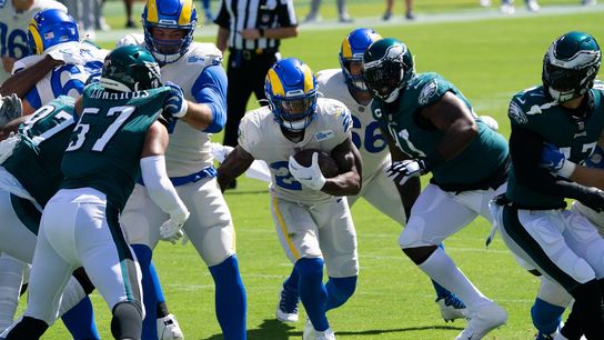 Rams rookie RB Akers (rib) ruled out vs. Eagles (NFL)
