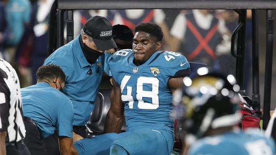 Report: Jaguars LB Jacobs (torn ACL) out for season (NFL)