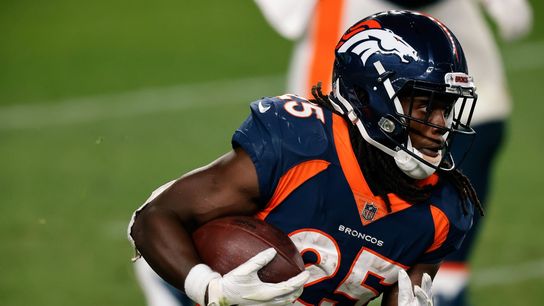 Broncos RB Gordon charged with DUI, speeding (NFL)