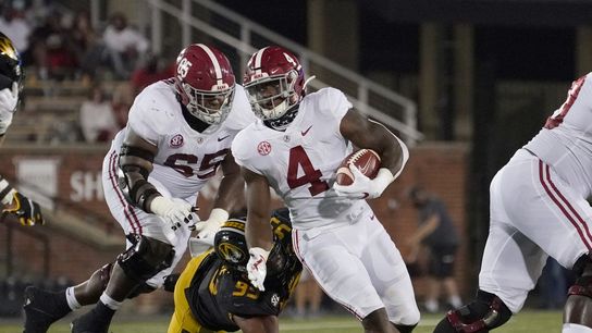 Jones, Harris lead No. 2 Alabama in rout of Missouri (College Football)