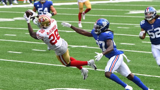 49ers rout Giants, cap New York road sweep (NFL)