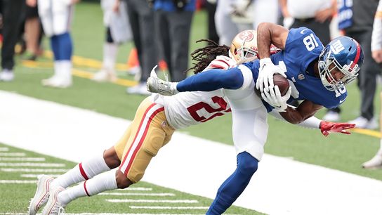 Giants WR Board carted off field after injury (NFL)