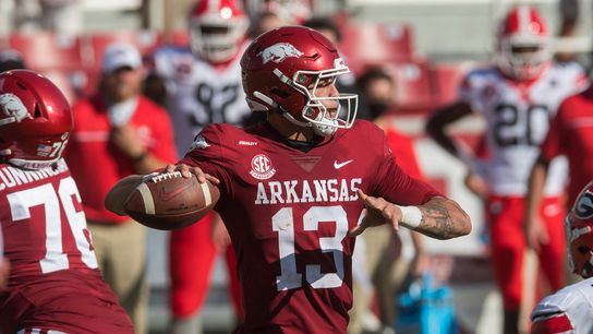 Arkansas eyeing another upset at No. 13 Auburn (College Football)