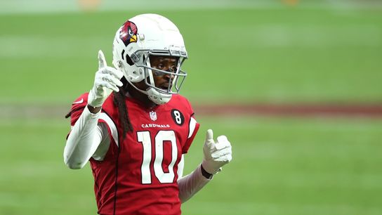Cards WR Hopkins (ankle) misses practice (NFL)